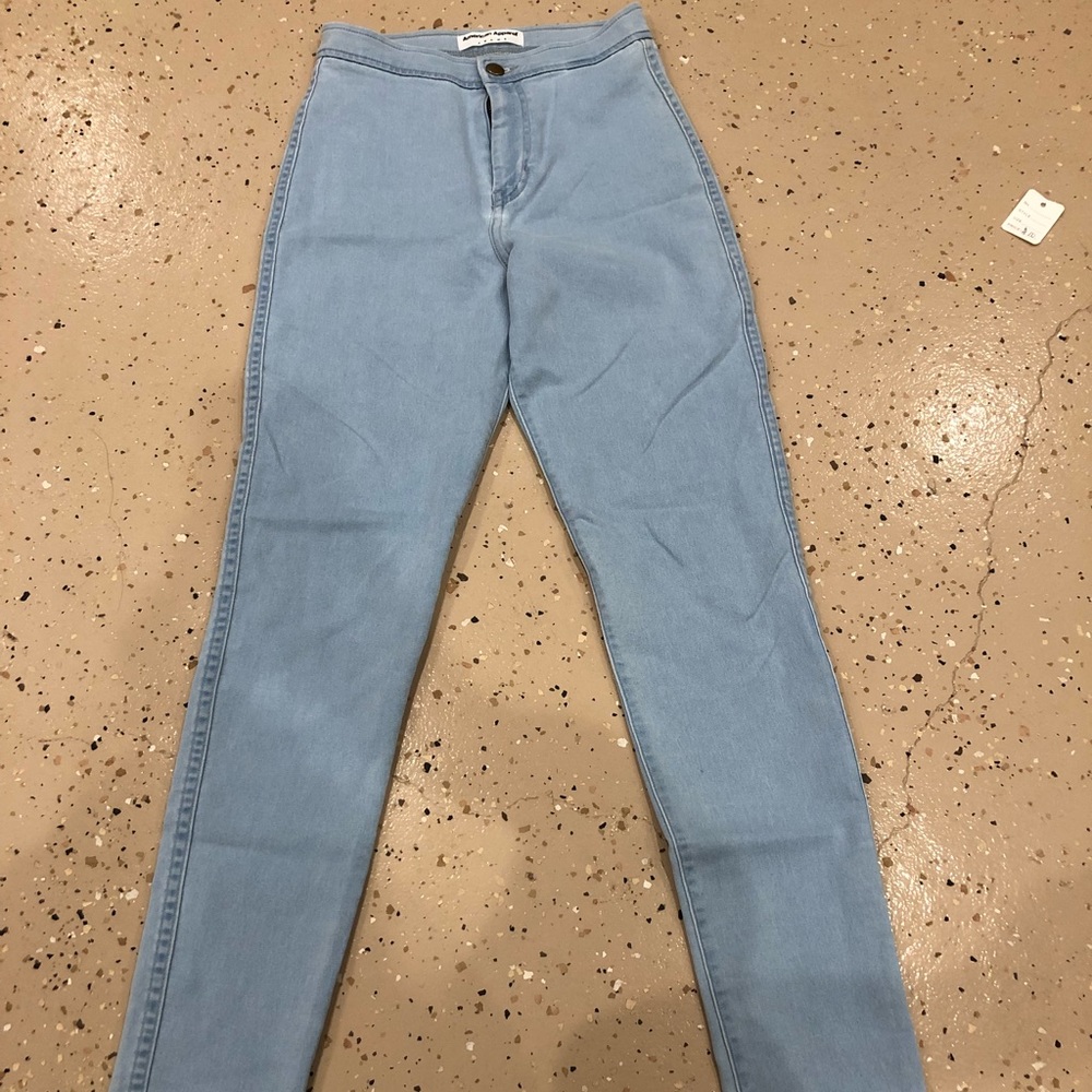 ✨american apparel high waisted jeans✨